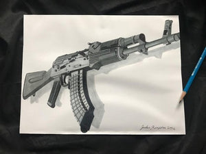 AK-47 - Print