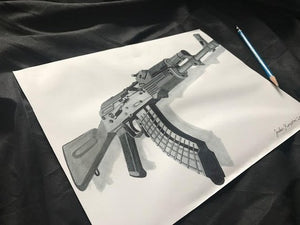 AK-47 - Print