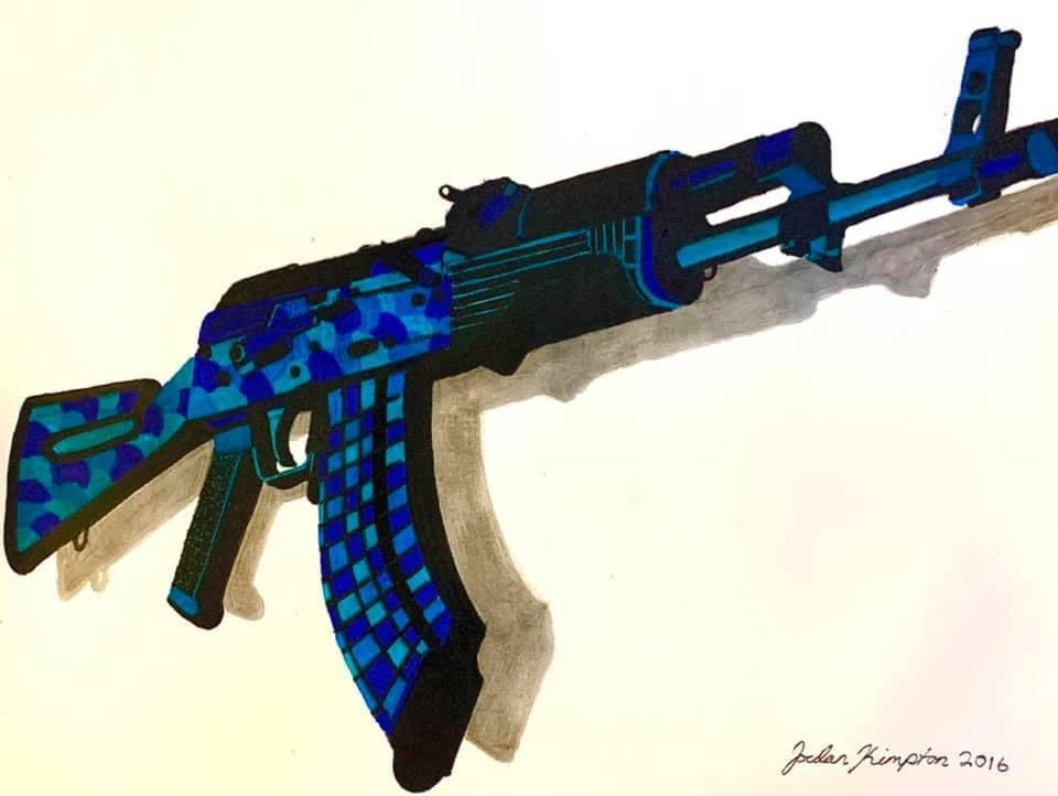 AK-47 “Drip” Edition- Print