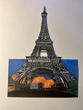 Load image into Gallery viewer, Eiffel Tower Remastered 3D Edition- Print