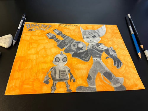 Ratchet And Clank- Print