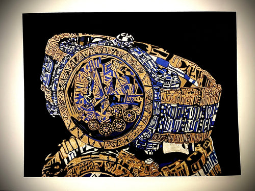 Clockwork “Blue Drip” Remastered Edition 1- Print